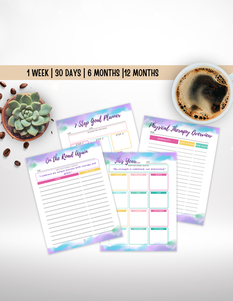 The Amputee Road to Recovery Post-Surgery Recovery Wellness Journal: Your Companion to Healing