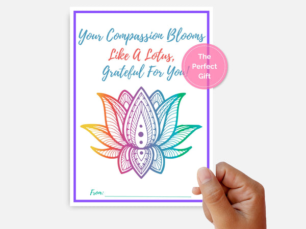 Show Some Love to Nurses & Teachers with Instant Download Thank You Gift Card Holder
