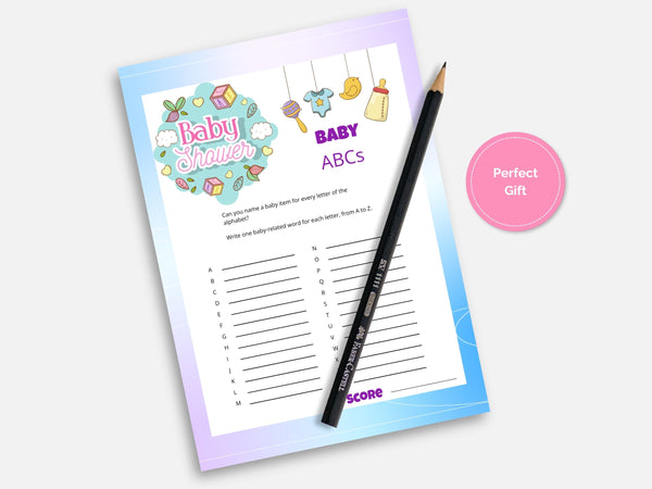Printable Baby Shower Games Bundle -| 19 Fun Baby Shower Activities | Gender Neutral | Instant Download Ultimate Baby Shower Game Collection