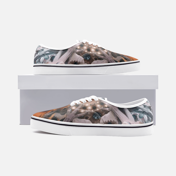 Graphic Canvas Shoes Fashion Low Cut Loafer Sneakers - Onley Dreams Infinity