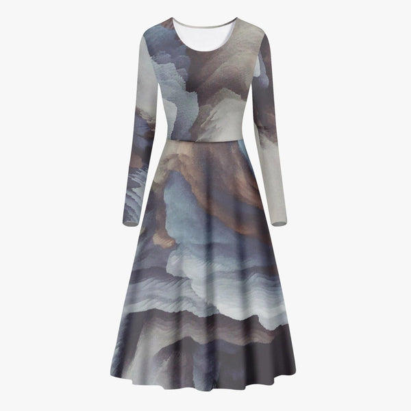 .Whispful Women’s Long-Sleeve One-piece Dress - Onley Dreams Infinity