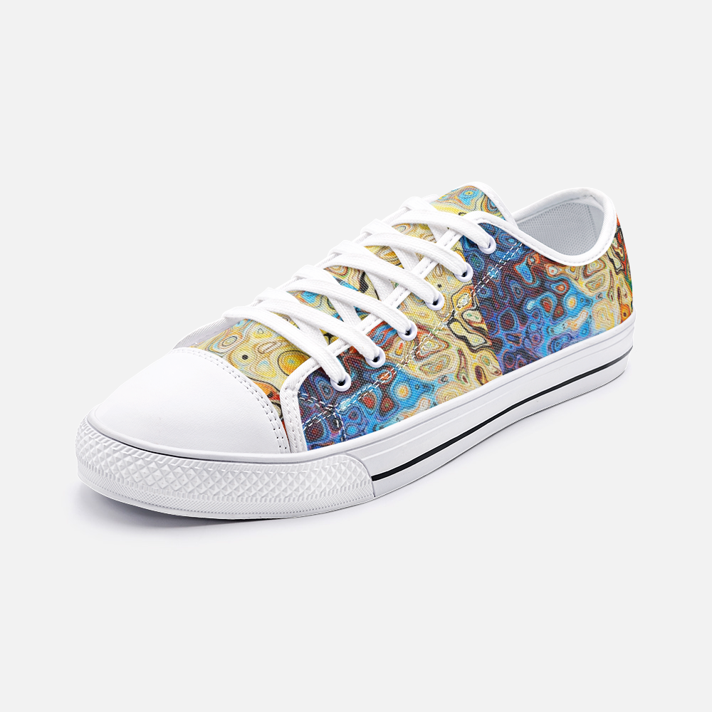 Graphic Arts Low Top Canvas Shoes - Onley Dreams Infinity