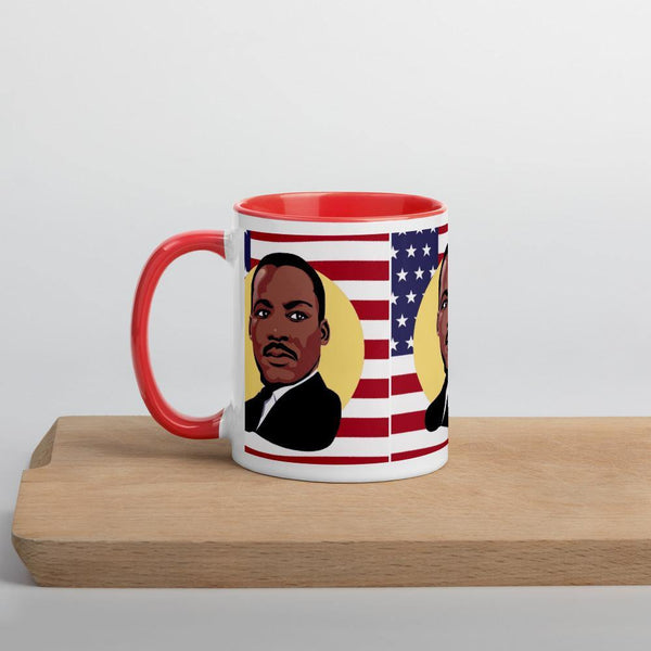 Martin Luther King Jr Mug with Color Inside - Onley Dreams Infinity