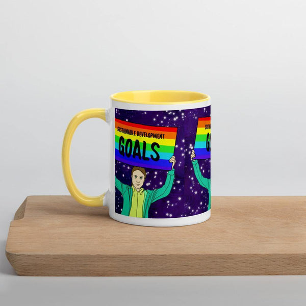 Sustainable Development Mug with Color Inside - Onley Dreams Infinity