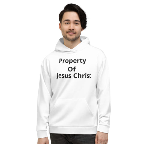 Property of Jesus Christ Unisex Hoodie - Onley Dreams Infinity