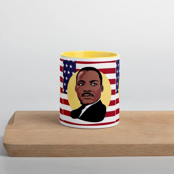 Martin Luther King Jr Mug with Color Inside - Onley Dreams Infinity
